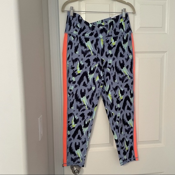 Aerie Leopard Print Leggings XL - Picture 3 of 6